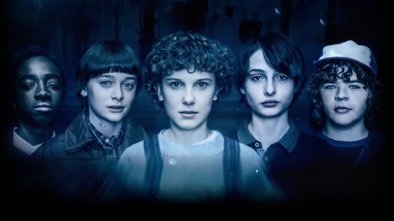 Stranger Things Character poster Wallpaper