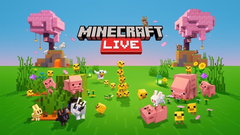 Minecraft Live Key Art Wallpaper