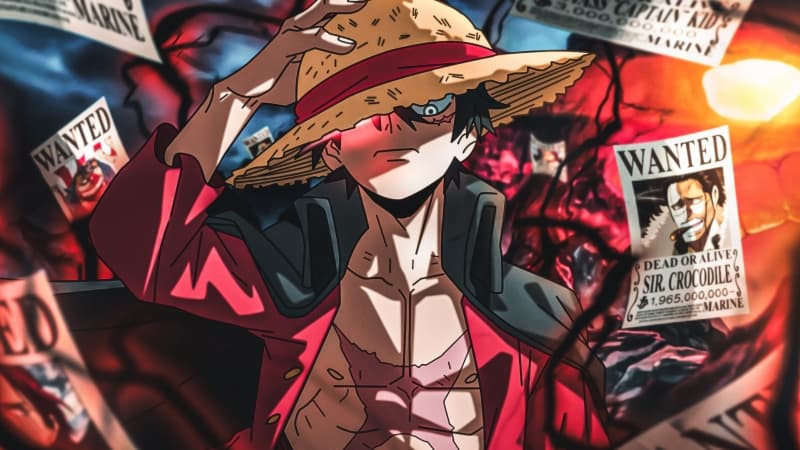Monkey D. Luffy Illustration Wallpaper