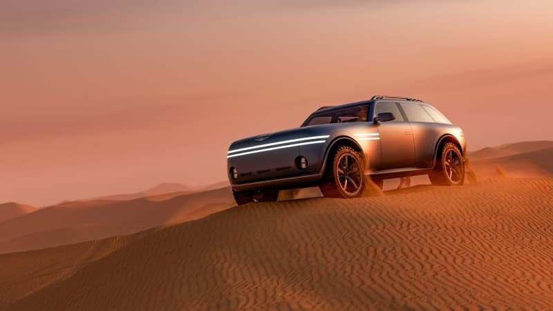 Genesis X Gran Equator Concept 5K Wallpaper
