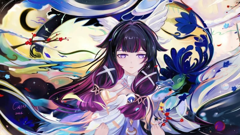 Columbina Anime girl Wallpaper