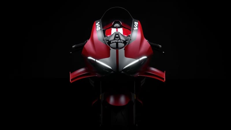 Ducati Superleggera V4 Centenario Dark background Wallpaper
