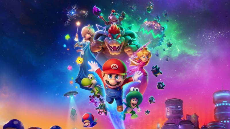 The Super Mario Galaxy Movie Movie poster Wallpaper