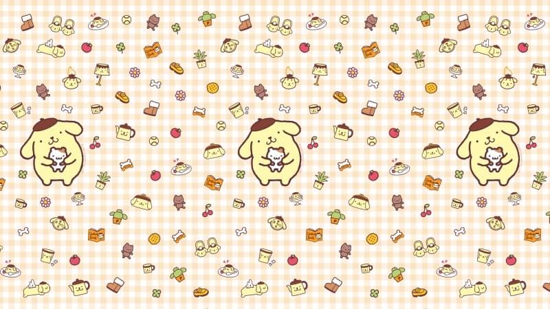 Pompompurin 8K Wallpaper