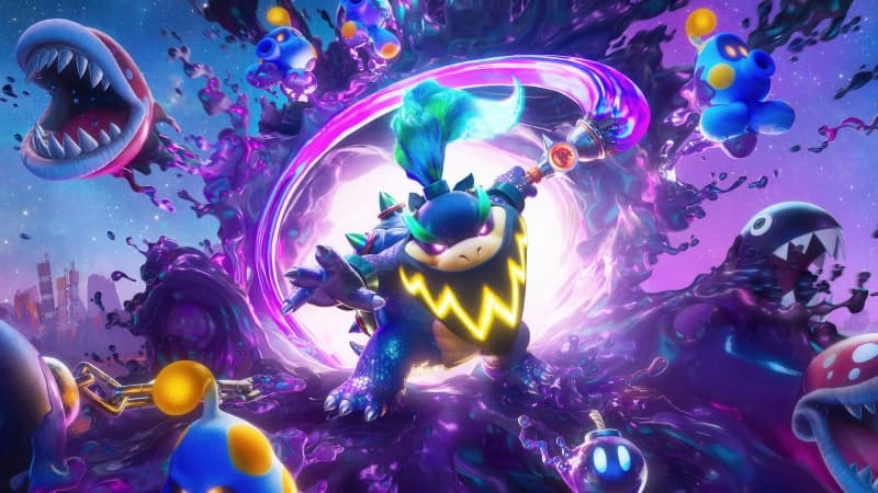 The Super Mario Galaxy Movie Bowser Jr Wallpaper