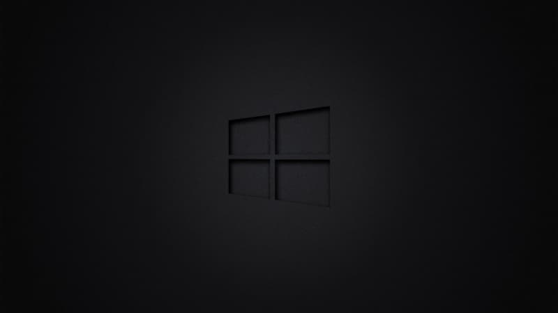 Windows 10 Dark theme Wallpaper