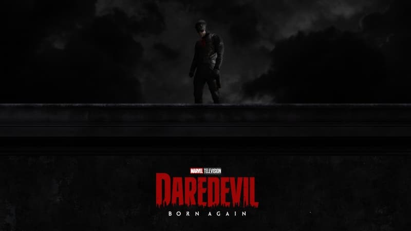 Daredevil: Born Again Dark background Wallpaper