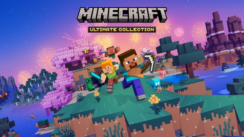 Minecraft: Ultimate Collection Key Art Wallpaper