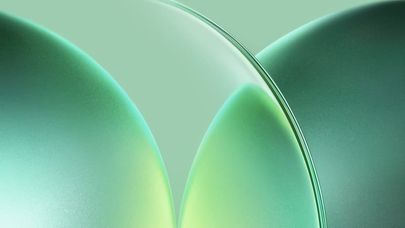 Sage green abstract Modern design Wallpaper