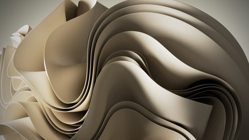 Windows 11 Abstract Waves Wallpaper