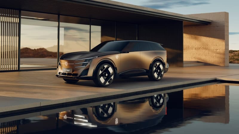 Peugeot Concept 8 Liu Ming 8K Wallpaper