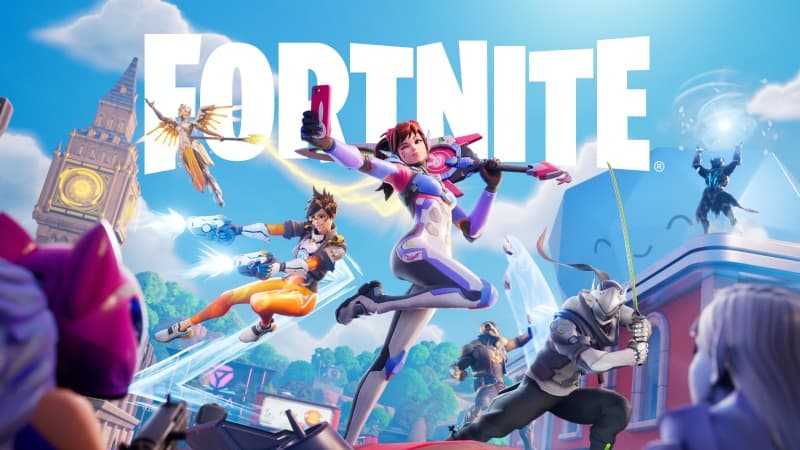 Fortnite Overwatch Wallpaper