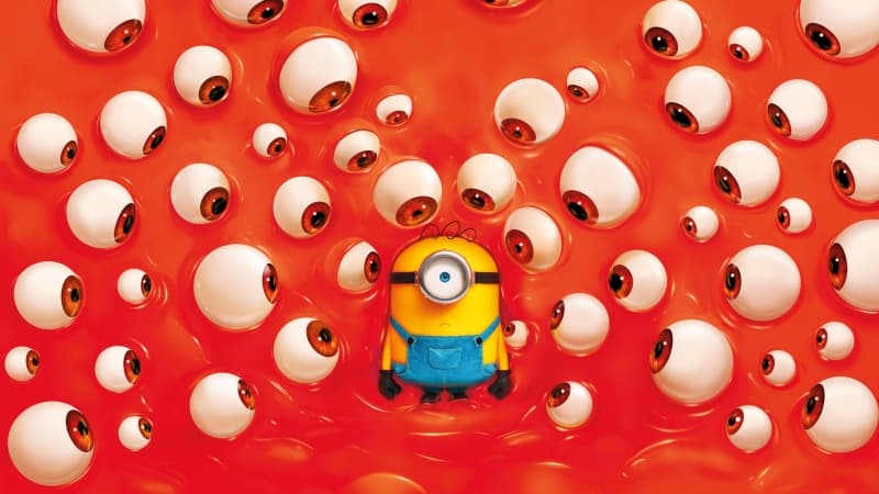 Minions & Monsters Movie poster Wallpaper