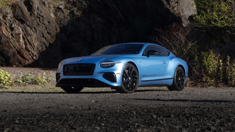Bentley Continental GT S Jetstream blue Wallpaper