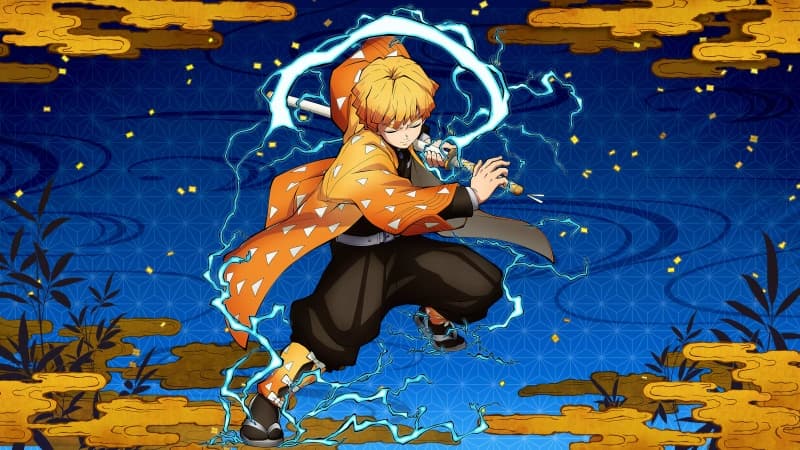 Zenitsu Agatsuma Iconic Wallpaper