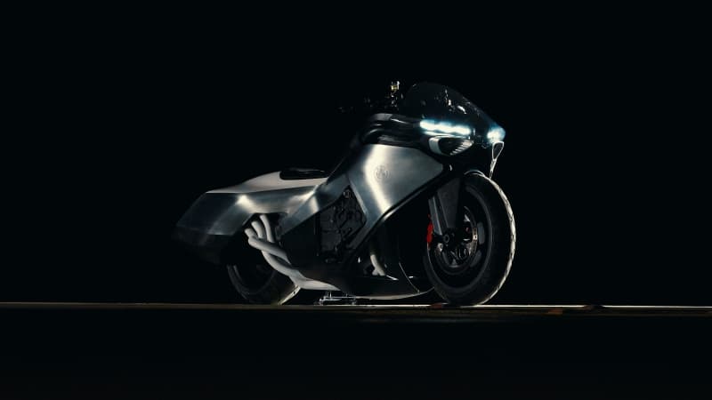 BMW Vision K18 Dark background Wallpaper