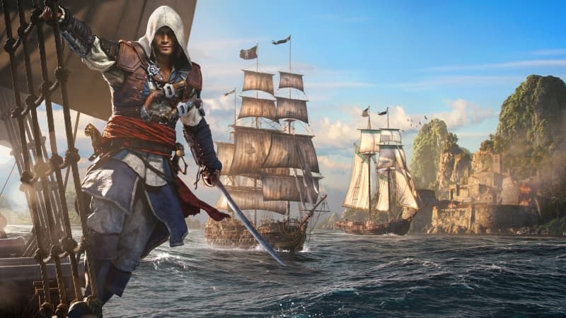 Assassin's Creed Black Flag Resynced Wallpaper