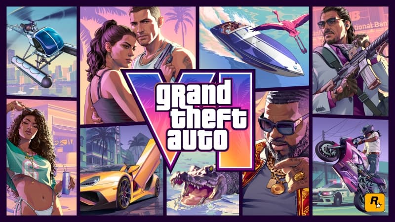 GTA 6 Cover Art Wallpaper