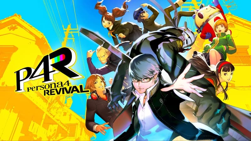 Persona 4 Revival Key Art Wallpaper