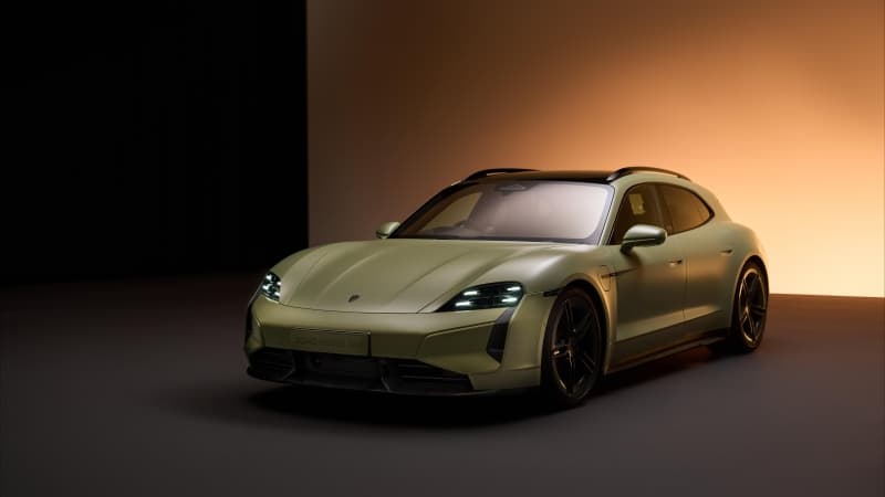 Porsche Taycan Turbo S Sport Turismo Soho House One Wallpaper