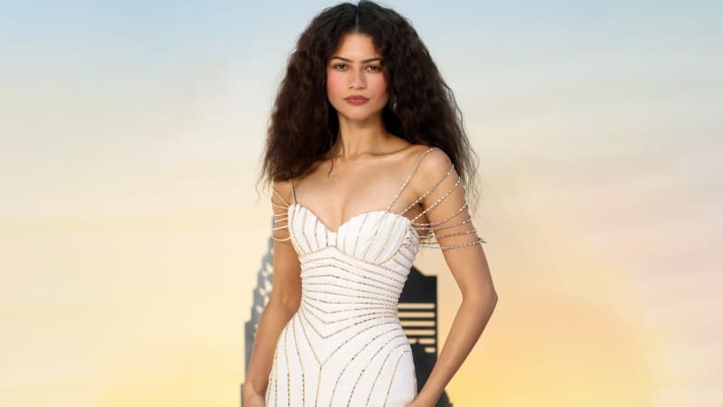 Zendaya Bridal gown Wallpaper