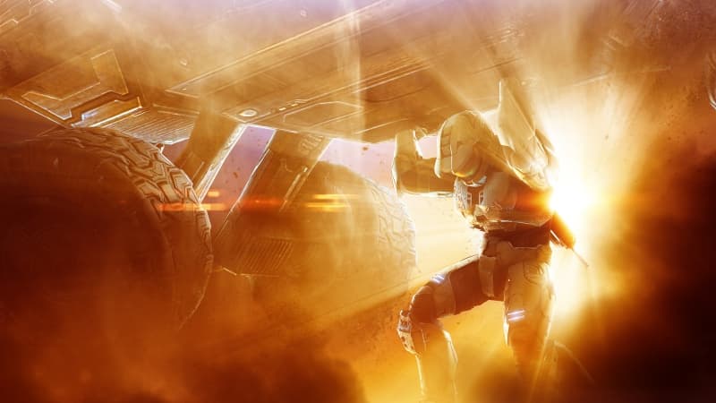 Master Chief Hold RB to Flip Wallpaper
