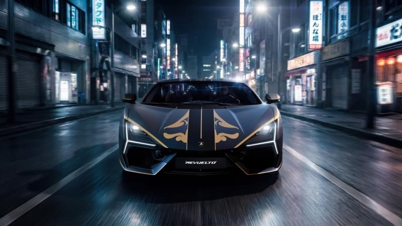Lamborghini Revuelto Impavido Japanese Edition Wallpaper