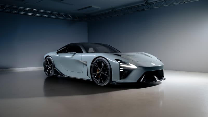 Lexus LFA Concept Electric supercar Wallpaper