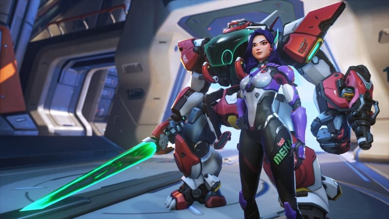 D.Mon Overwatch Wallpaper