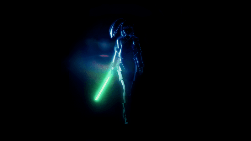 Lah Kara Star Wars: Visions Presents - The Ninth Jedi Wallpaper