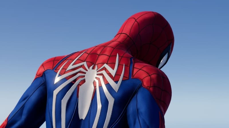 Marvel's Spider-Man Advanced suit Marvel Superheroes Wallpaper