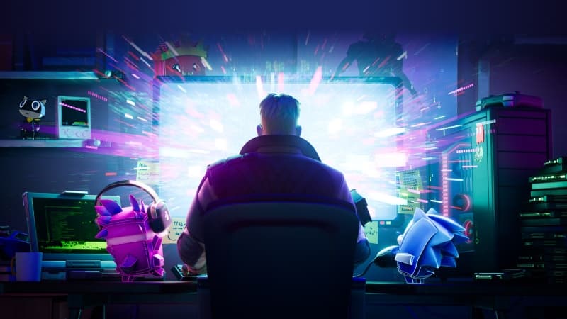 Fortnite Override Hacking Wallpaper