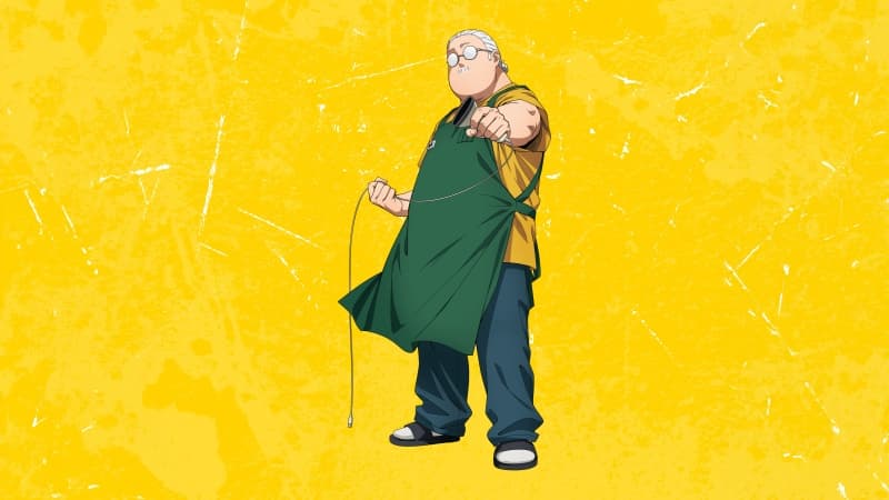 Taro Sakamoto Yellow background Wallpaper
