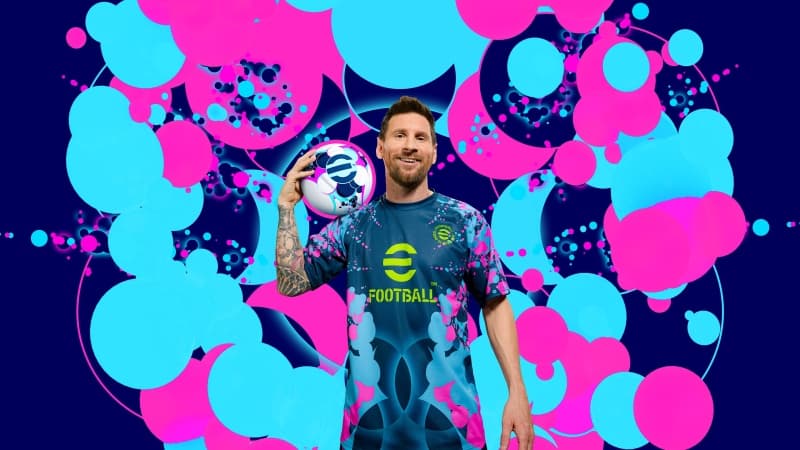 eFootball: Leo Messi Edition 2027 Key Art Wallpaper