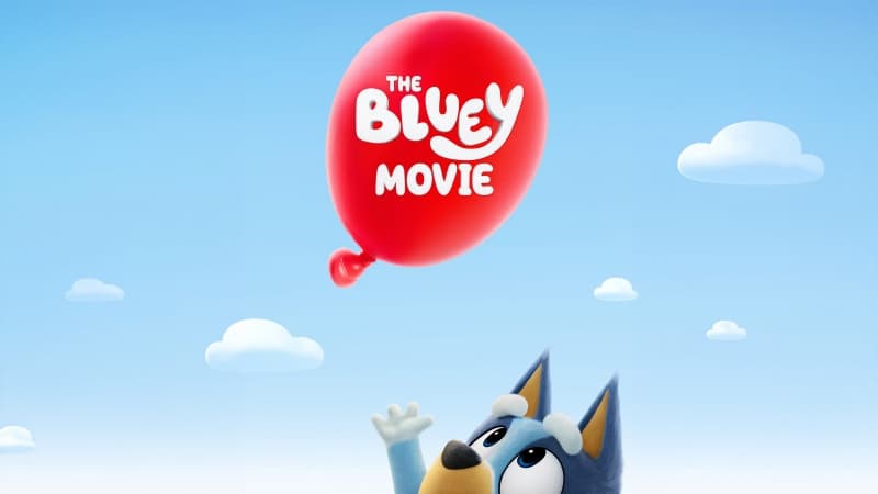 The Bluey Movie Poster Wallpaper