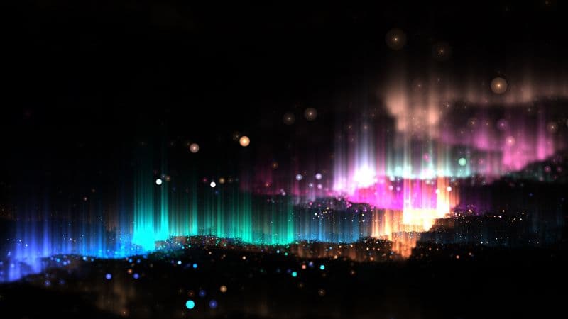 Glitter Glowing Wallpaper
