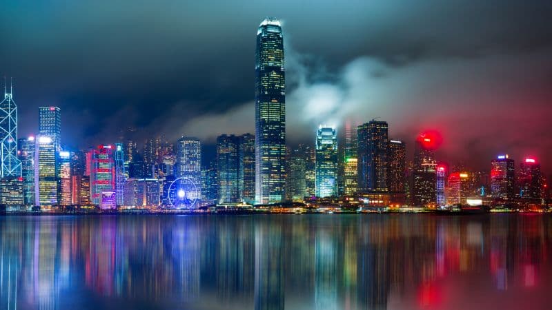 Hong Kong City 8K Wallpaper