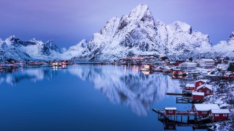 Reine Lofoten islands Wallpaper