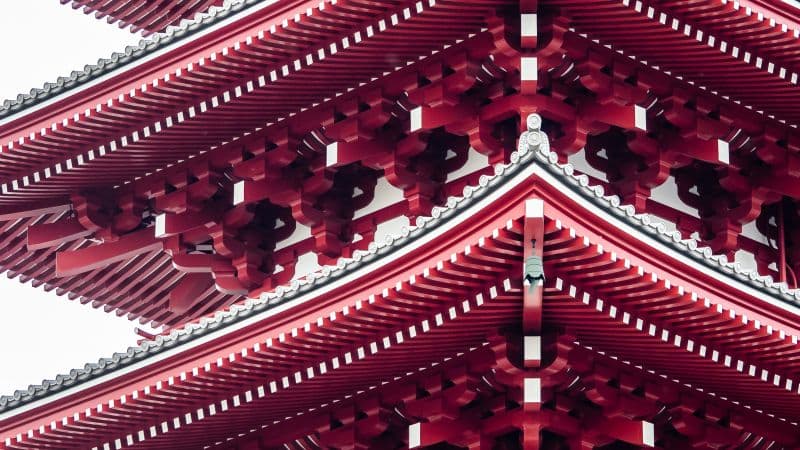 Pagoda Tokyo Wallpaper