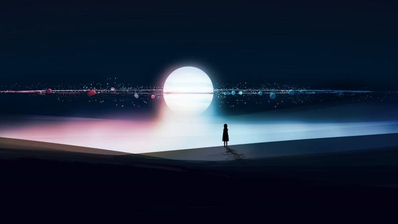 Surreal Alone Wallpaper