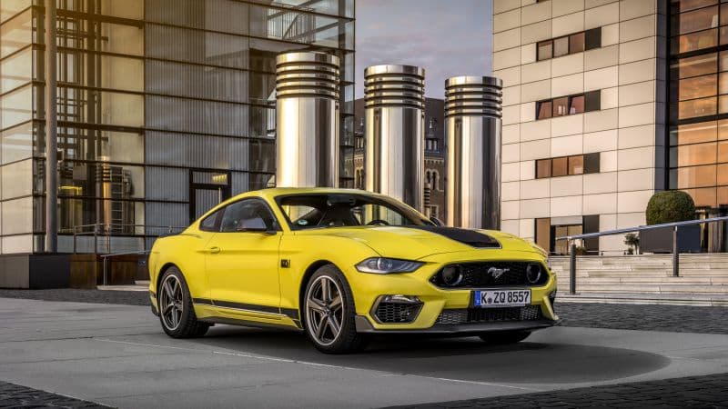 Ford Mustang Mach 1 Yellow cars Wallpaper