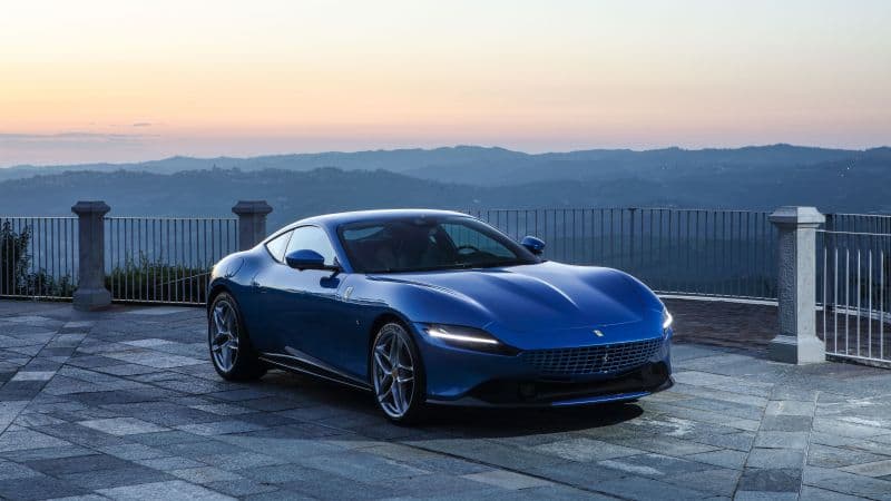Ferrari Roma Sports cars Wallpaper