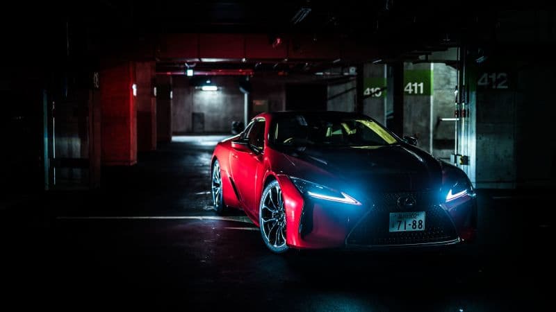 Lexus LC 500 Dark Wallpaper