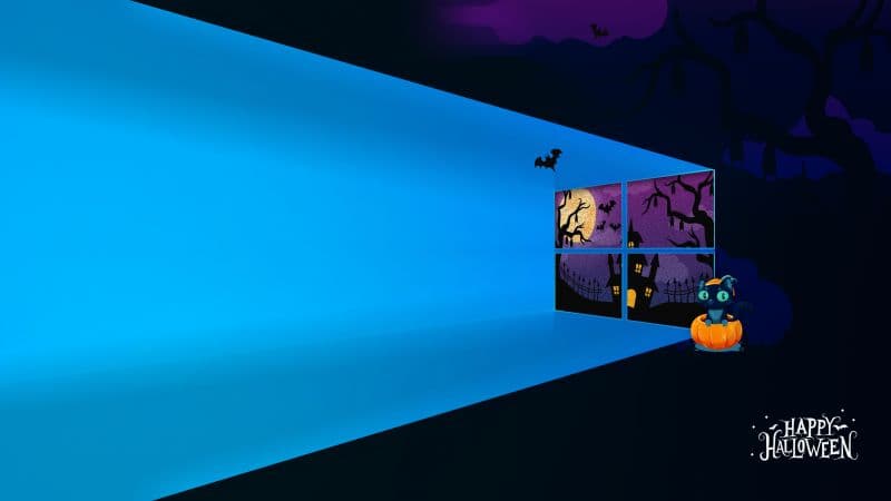 Happy Halloween Windows 10 Wallpaper