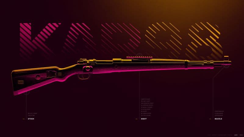 Kar98 Sniper rifle Wallpaper