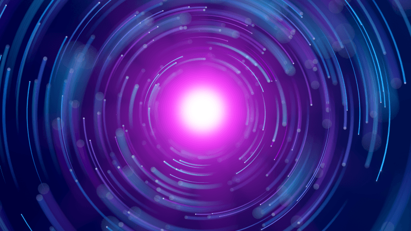 Spiral Glowing Wallpaper