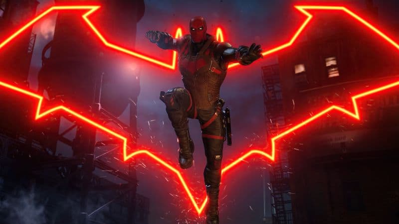 Red Hood Gotham Knights Wallpaper