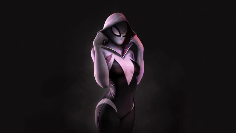 Spider-Gwen Marvel Superheroes Wallpaper