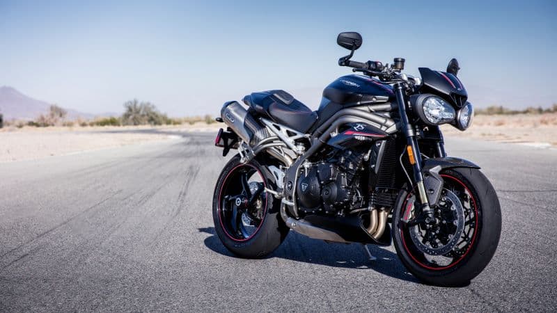 Triumph Speed Triple RS Cafe racer Wallpaper