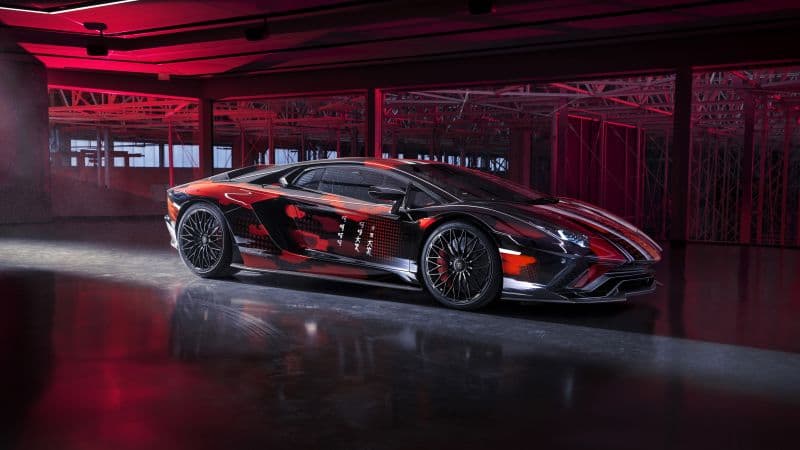Yohji Yamamoto Lamborghini Aventador S Wallpaper